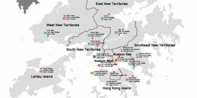 Bản đồ của Hồng Kông huyện