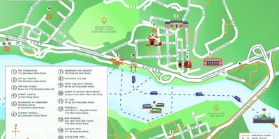 Bản đồ của Aberdeen Hong Kong