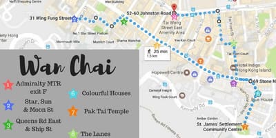 Bản đồ của Tin Hong Kong