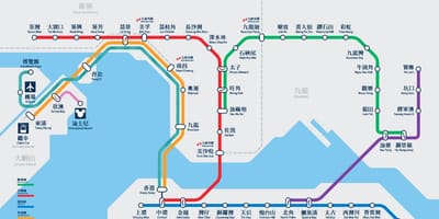 Causeway bay, ga tàu ĐIỆN ngầm bản đồ