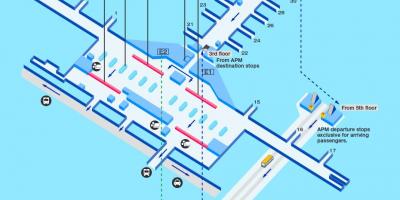 Sân bay hồng Kông cổng bản đồ