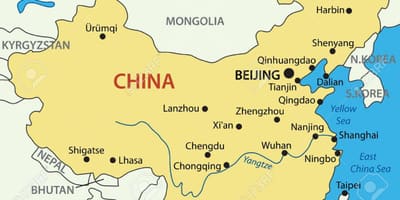 Bản đồ của đài Loan và Hồng Kông