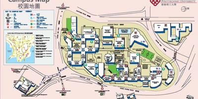 Bản đồ của Hồng Kông bách khoa học