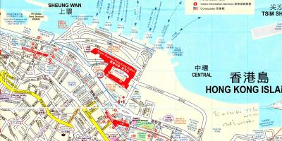 Cảng Hồng Kông bản đồ