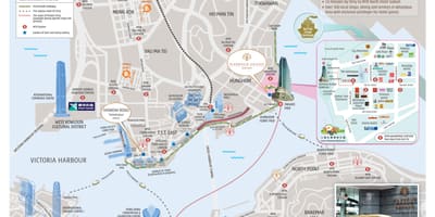 Ga tàu ĐIỆN ngầm Mỏ đá Bay bản đồ trạm