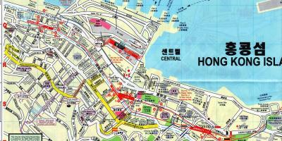 Bản đồ của Thượng Wan Hong Kong