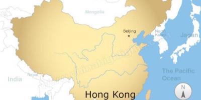 Bản đồ của Trung quốc và Hồng Kông