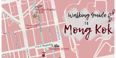 Bản đồ của Vượng Giác Hong Kong
